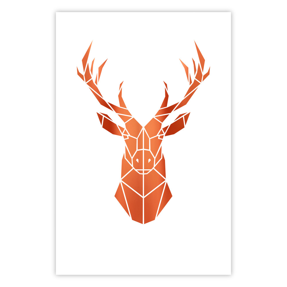 Harmonious Deer [Deco Poster - Copper]