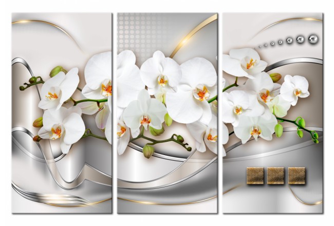 cuadro moderno orquídeas flores