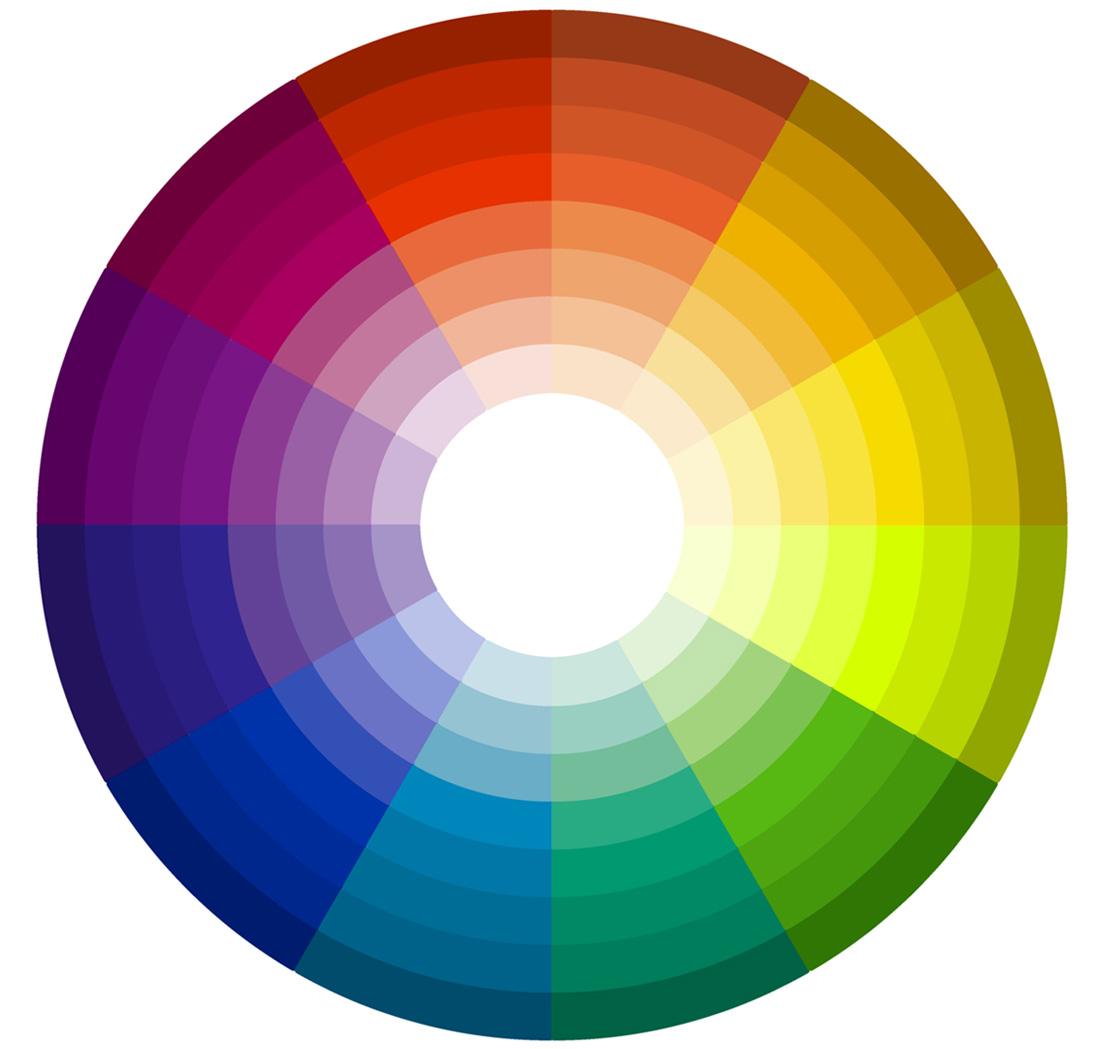 rueda de colores como juntar los colores